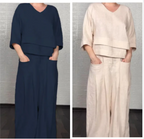 Sienna™ | Volné minimalistické dvoudílné oblečení™