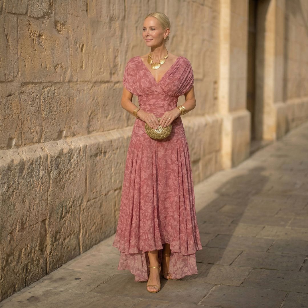 Amelia | Elegantní splývavé šaty