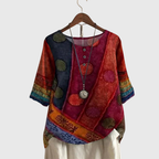 Valerie - Barevný boho-top