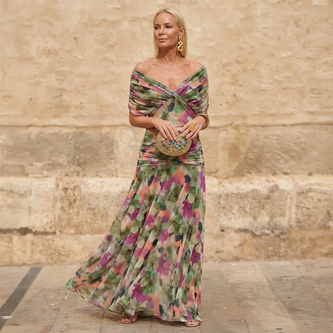 Kelsey | Barevné elegantní šaty