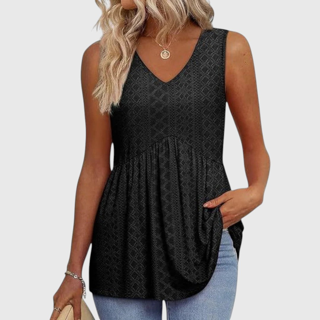 Elenor - Elegantní Casual Denní Top